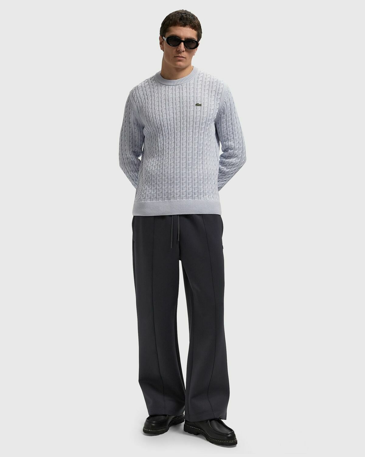 Cable Knit Cotton Sweater