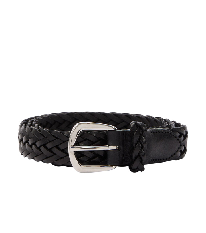 Photo: Lardini Braided leather belt