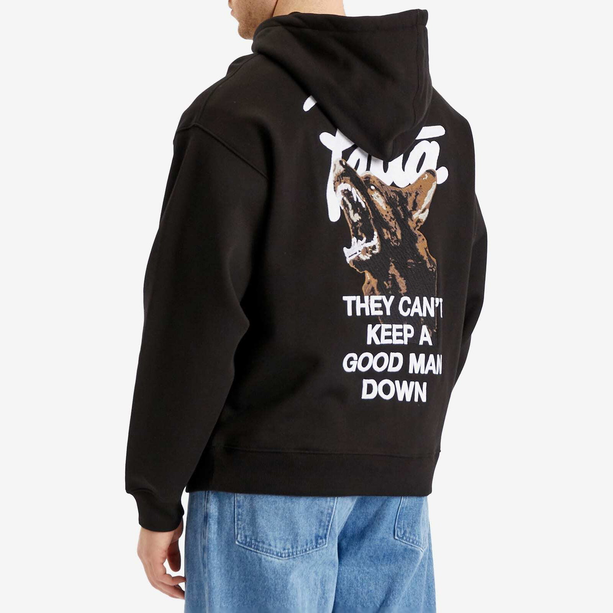 Patta Men's Bark Hoodie in Black