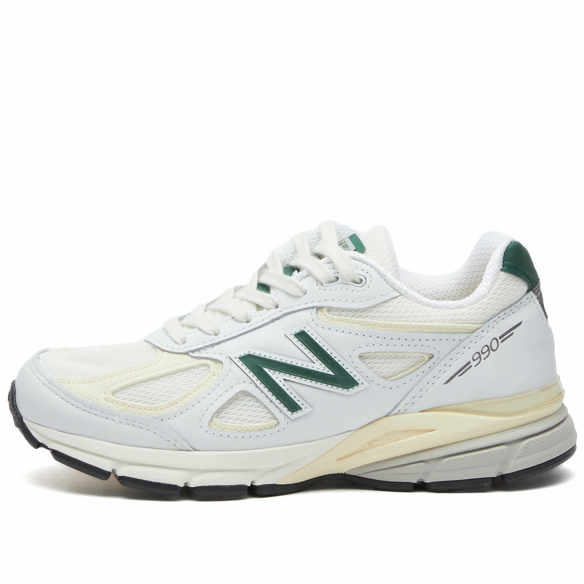 ニューバランス U990TC4 New Balance U990TC4 WHITE/GREEN（ニューバランス U990TC4-ホワイト