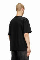 Diesel T-shirt with embroidered Oval D - T-Shirts - Unisex - Black