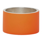 Maison Margiela Orange Thick Ring