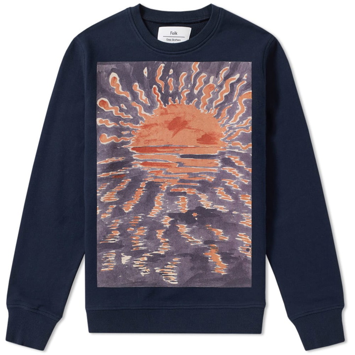 Photo: Folk x Goss Brothers Setting Sun Sweat