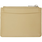 A.P.C. Beige Paris Card Holder