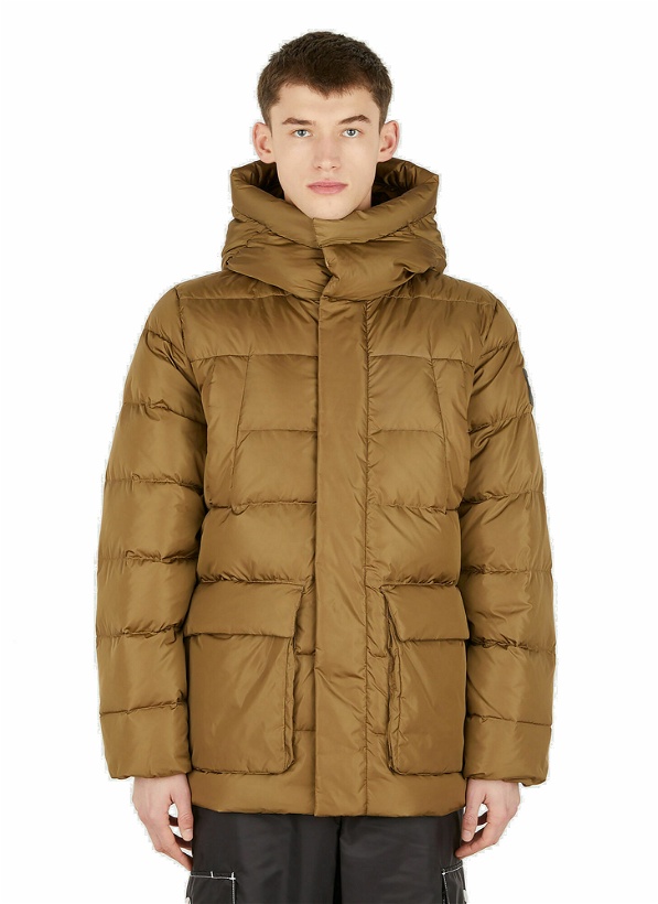 Photo: Bixio Quilted Down Jacket in Khaki