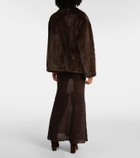 Staud Soprano faux fur jacket