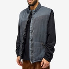 Noma t.d. Men's Hand Dyed Puffer Vest in Black