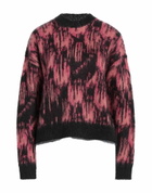 Manila Grace Womens Sweater in Salmon pink