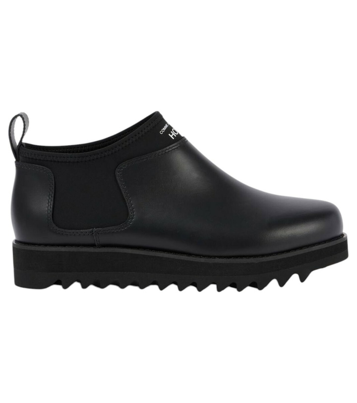Photo: Comme des Garçons Homme Logo leather boots
