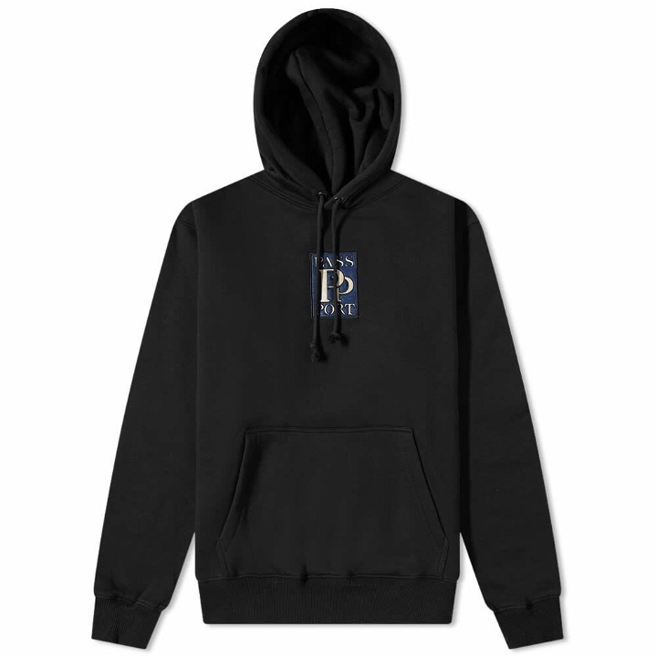 Photo: Pass~Port Men's PP Embroidery Hoody in Black