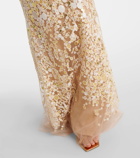 Elie Saab Atom sequined embroidered tulle gown