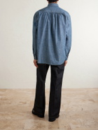 FrizmWORKS - Kuroki Cotton-Chambray Shirt - Blue