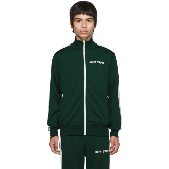 Photo: Palm Angels Green Classic Track Jacket