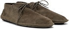 The Row Taupe Lucca Desert Boots