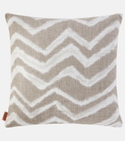 Missoni Graffiti printed cushion