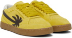 Palm Angels Yellow & Brown New Palm 1 Suede Sneakers
