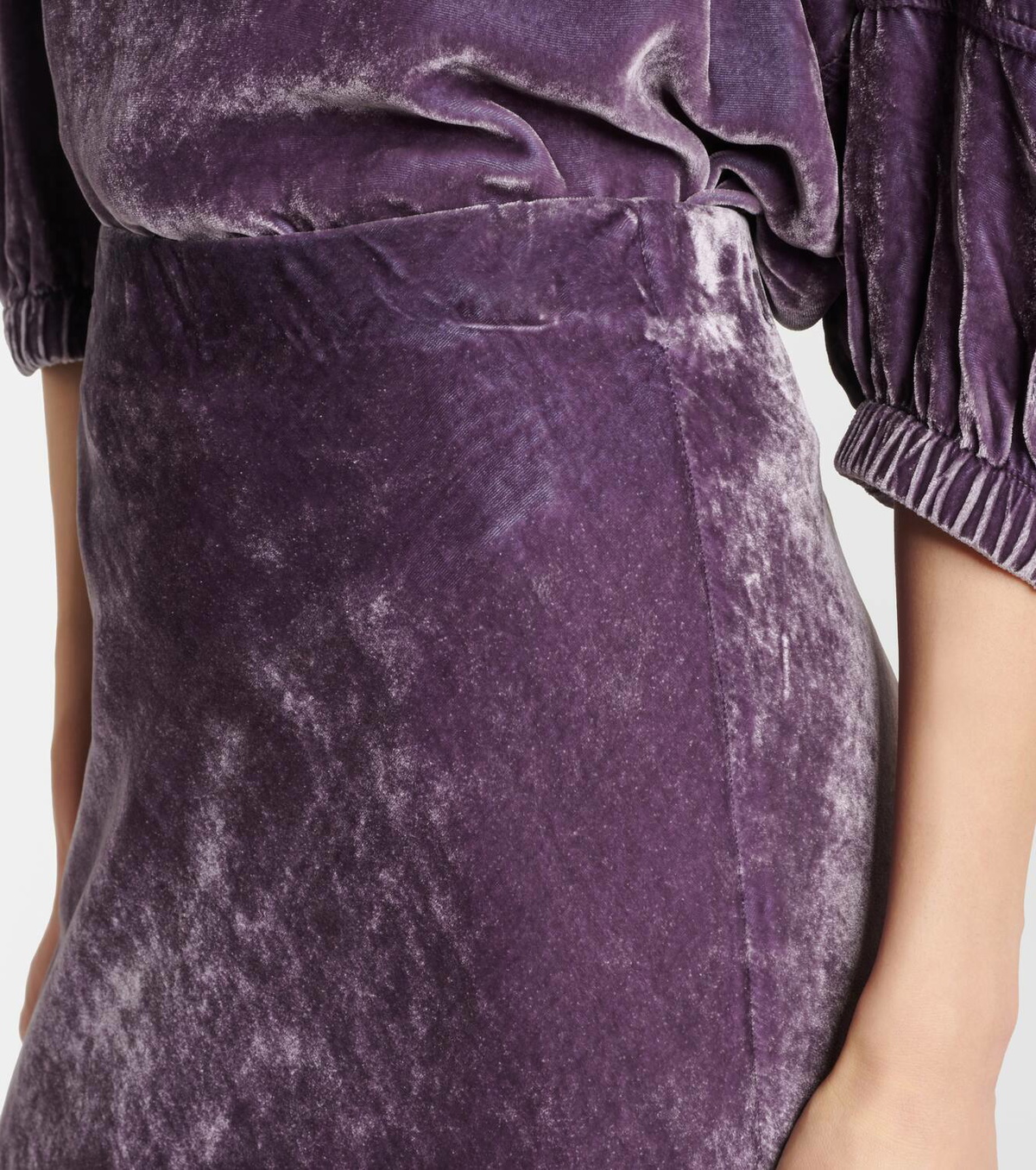 Velvet Eza velvet maxi skirt Velvet