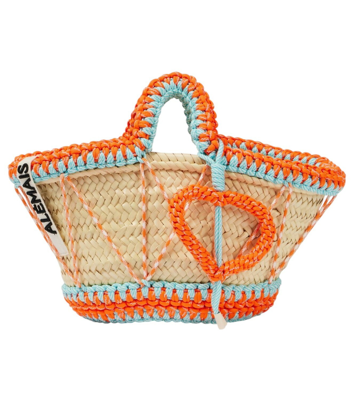 Alémais Dee Dee Small raffia tote bag ALÉMAIS