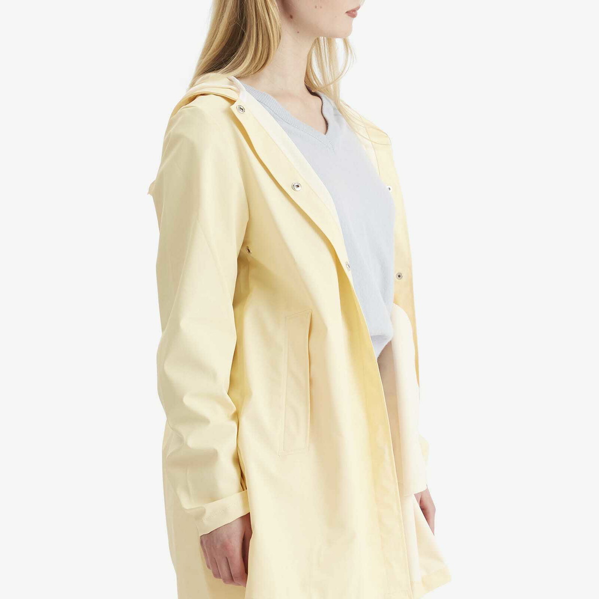 Rains Women's A-Line Rain Jacket in Gleam