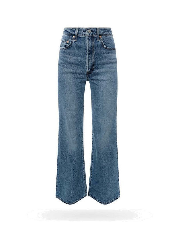 Photo: Levi's   Ribcage Bell Blue   Womens