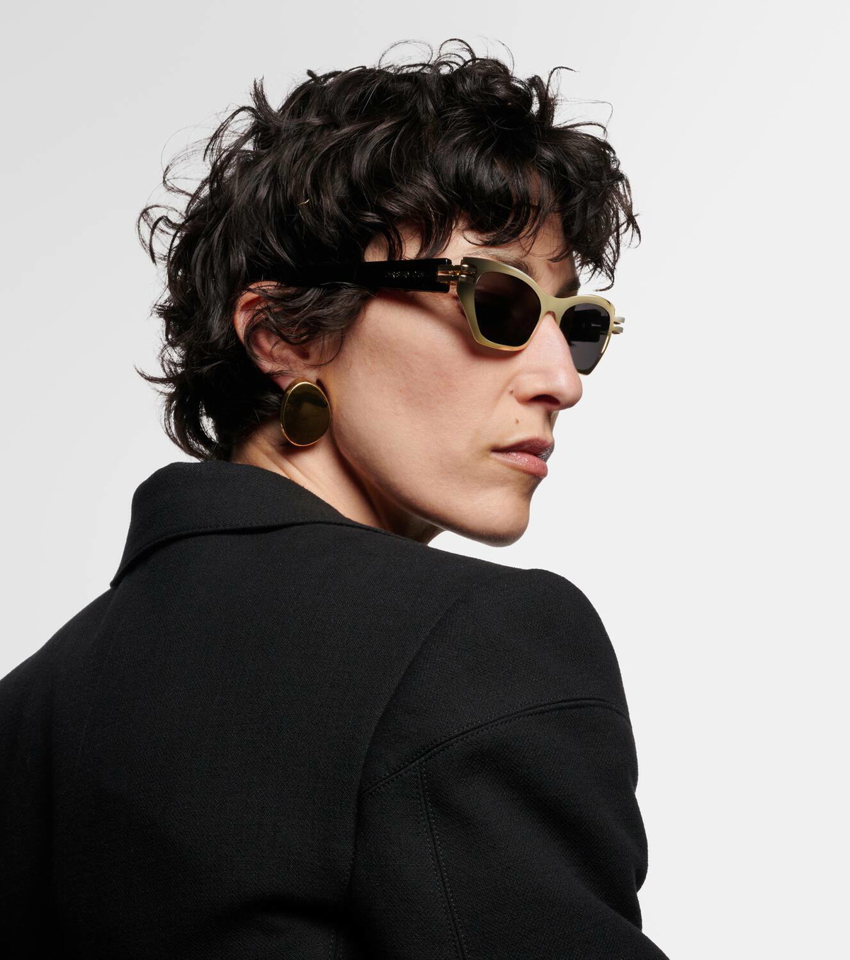 サングラス Dior Cdior B3U Sunglasses CDior B3U cat-eye sunglasses in black - Dior Eyewear | Mytheresa