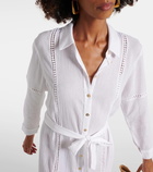 Heidi Klein Antibes Beach cotton shirt dress