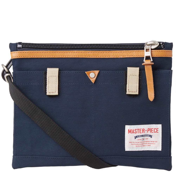 Photo: Master-Piece Link Series Shoulder Bag Blue