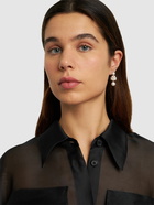 SOPHIE BILLE BRAHE - Dora 14kt Gold & Pearl Earrings