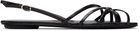Proenza Schouler Black Uma Slingback Sandals