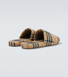Burberry Burberry Check slippers