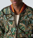 Dries Van Noten Embellished bomber jacket