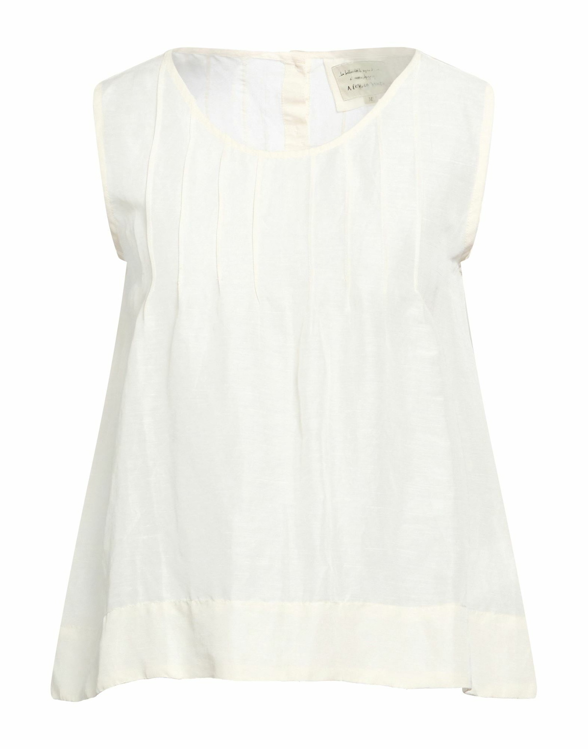 Alessia Santi Womens Top Cream
