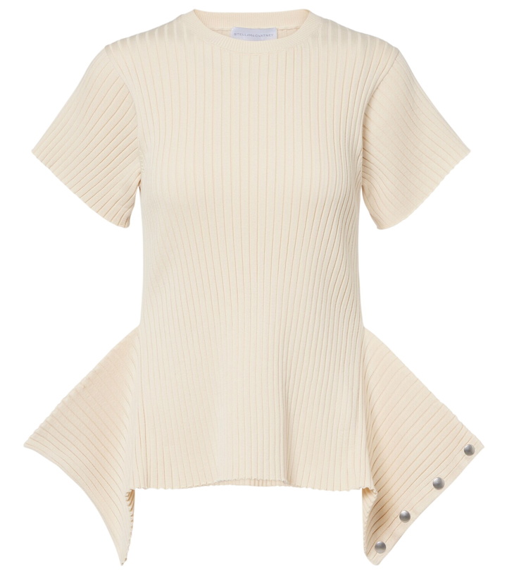 Photo: Stella McCartney Ribbed-knit cotton top