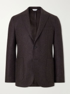 Boglioli - Virgin Wool-Flannel Suit Jacket - Gray
