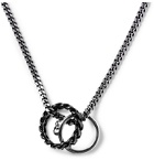 Alexander McQueen - Burnished Silver-Tone Necklace - Silver