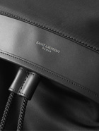 SAINT LAURENT - City Leather-Trimmed ECONYL Backpack