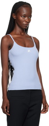 Courrèges Blue Patch Tank Top