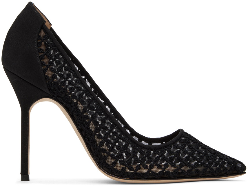 Manolo Blahnik Black BBLA Heels