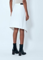 Lemaire Asymmetric Denim Skirt