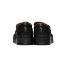 Acne Studios Black Leather Balen Loafers