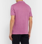 Massimo Alba - Garment-Dyed Linen Polo Shirt - Pink