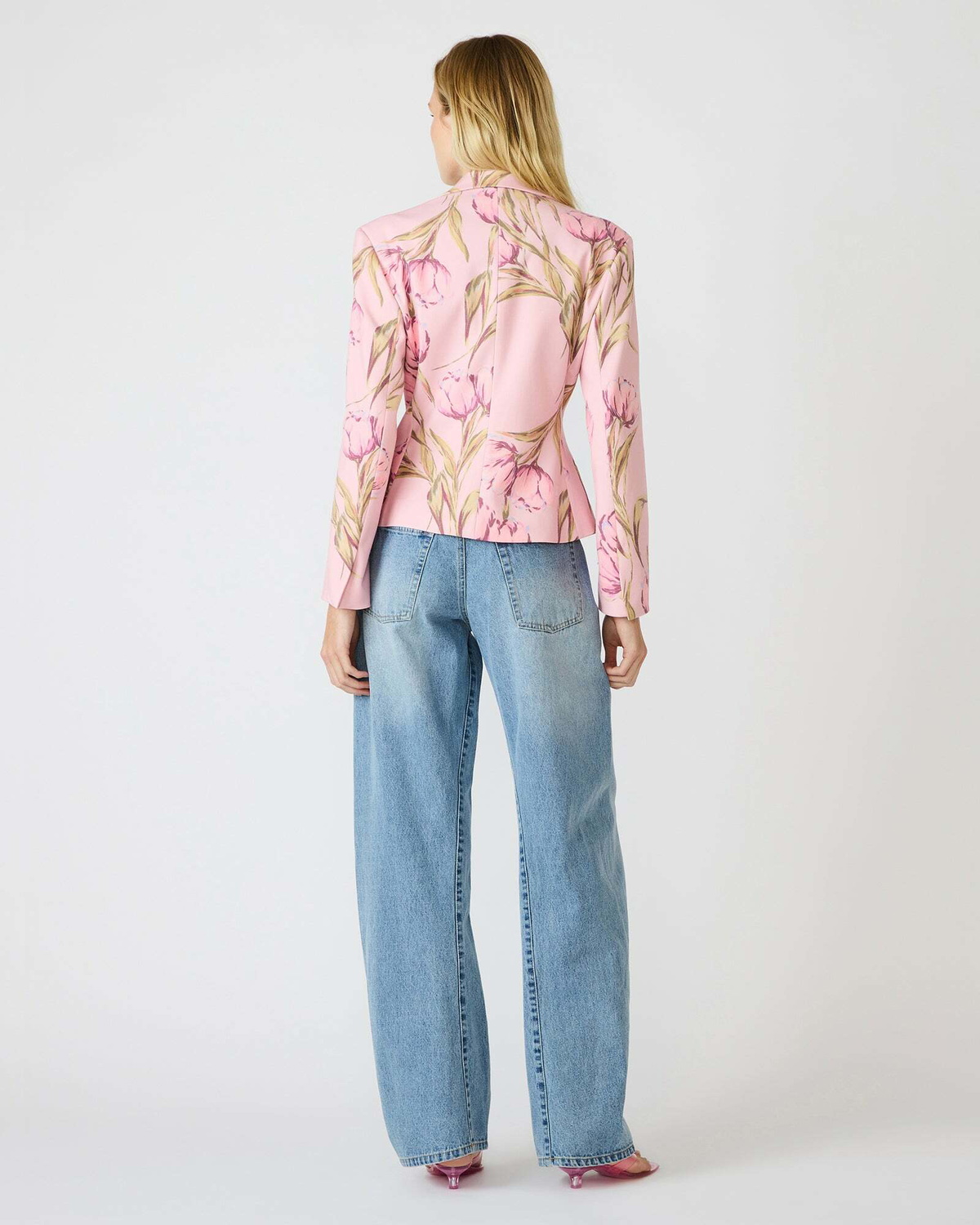 Steve Madden Regina Blazer in Pink