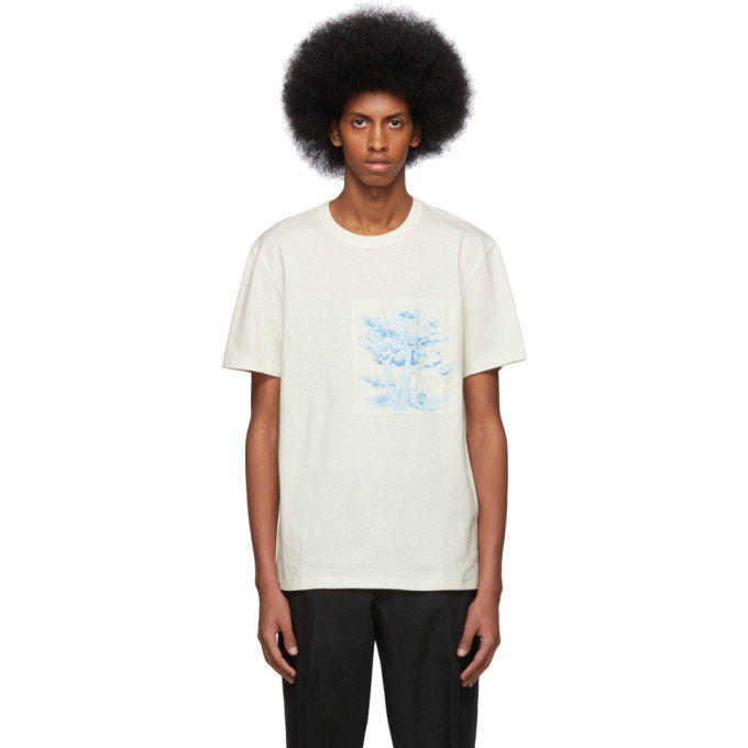 Photo: AMI Alexandre Mattiussi Off-White Patch T-Shirt