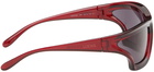 LOEWE Red Arch Mask Sunglasses