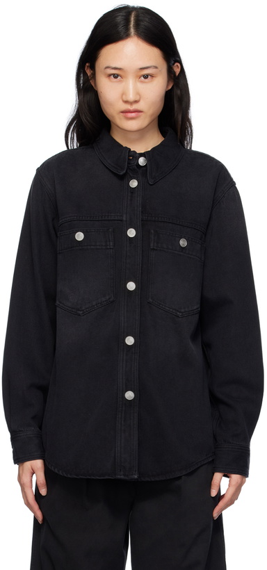 Photo: Isabel Marant Black Talbot Denim Jacket