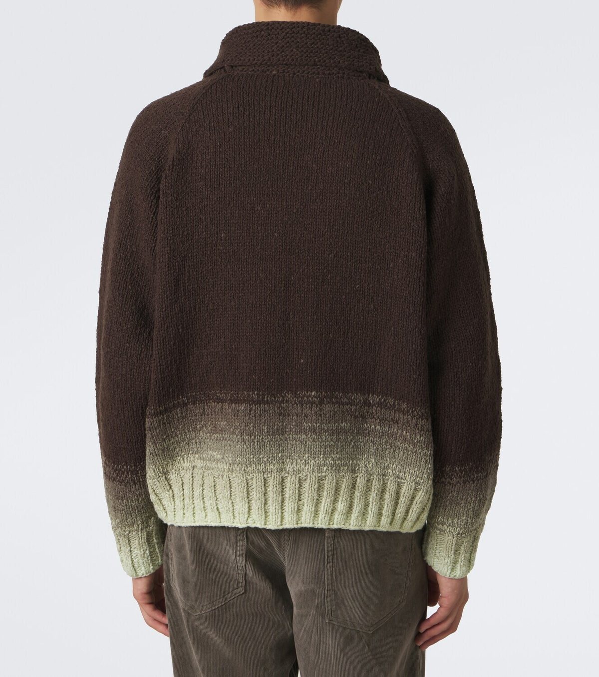 Auralee Ombré wool cardigan
