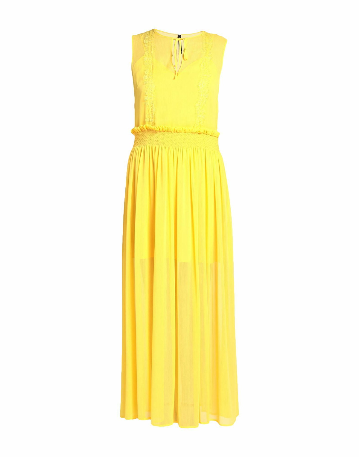 Manila Grace Womens Maxi dress in Yellow