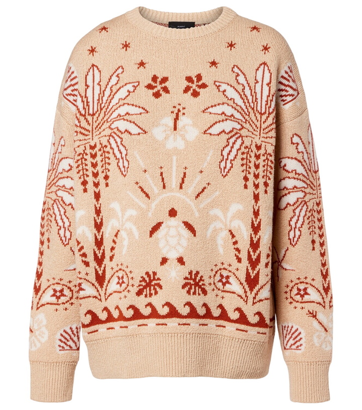 Photo: Alanui Echoes Of The Island wool and cotton sweater