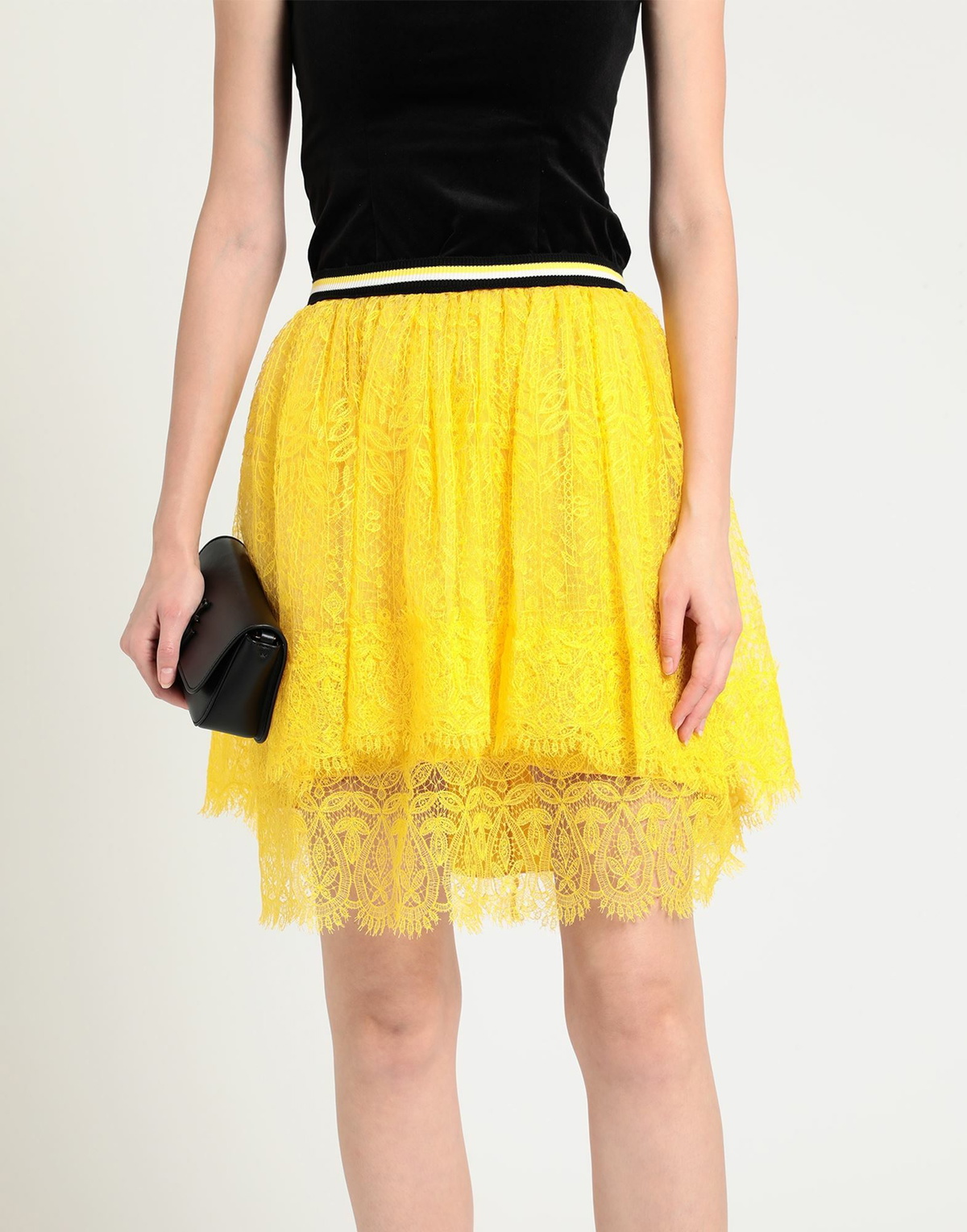 Ermanno Scervino Womens Mini skirt in Yellow