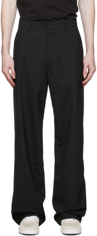 Photo: HOPE Black Wool Wind Trousers